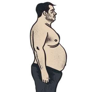 Hefty Stomach
